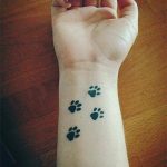 Pet Footage wrist tattoo